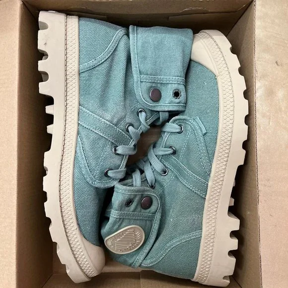NWB Palladium Pallabrouse Baggy Shoes Sz 8.5